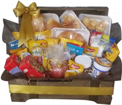 CESTAS DE CAF� DA MANH� HOJE � DIA DE SER FELIZ