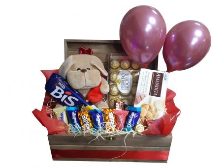 CESTA DE CHOCOLATE LOUCURA, LOUCURA, LOUCURA