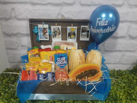 CESTA DE ANIVERS�RIO SURPRESA COM FOTOS