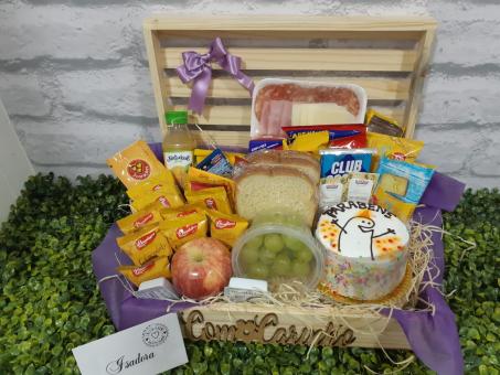 CESTA SABOR ESPECIAL E BOLO BENTO CAKE