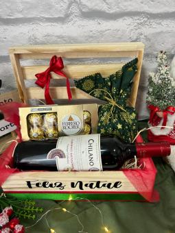 CESTA DE NATAL LA�OS DE NATAL