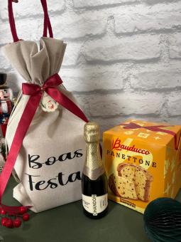 CESTA DE NATAL BOAS FESTAS I
