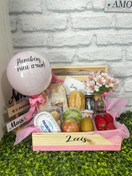 CESTA DE CAF� DA MANH� LEVE TROPICAL