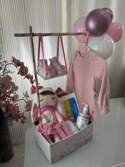 CESTA NASCIMENTO BABY GIRL 