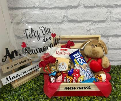 CESTA DE CHOCOLATE DIA INCRIVEL
