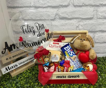CESTA DE CHOCOLATE DIA INCRIVEL