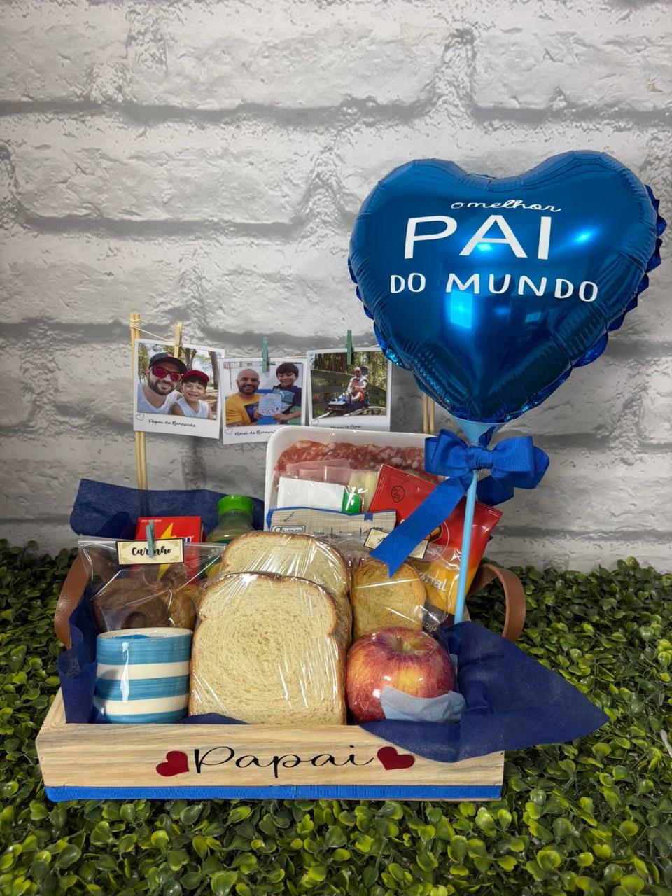 CESTA DE DIA DOS PAIS AMOR QUE ILUMINA