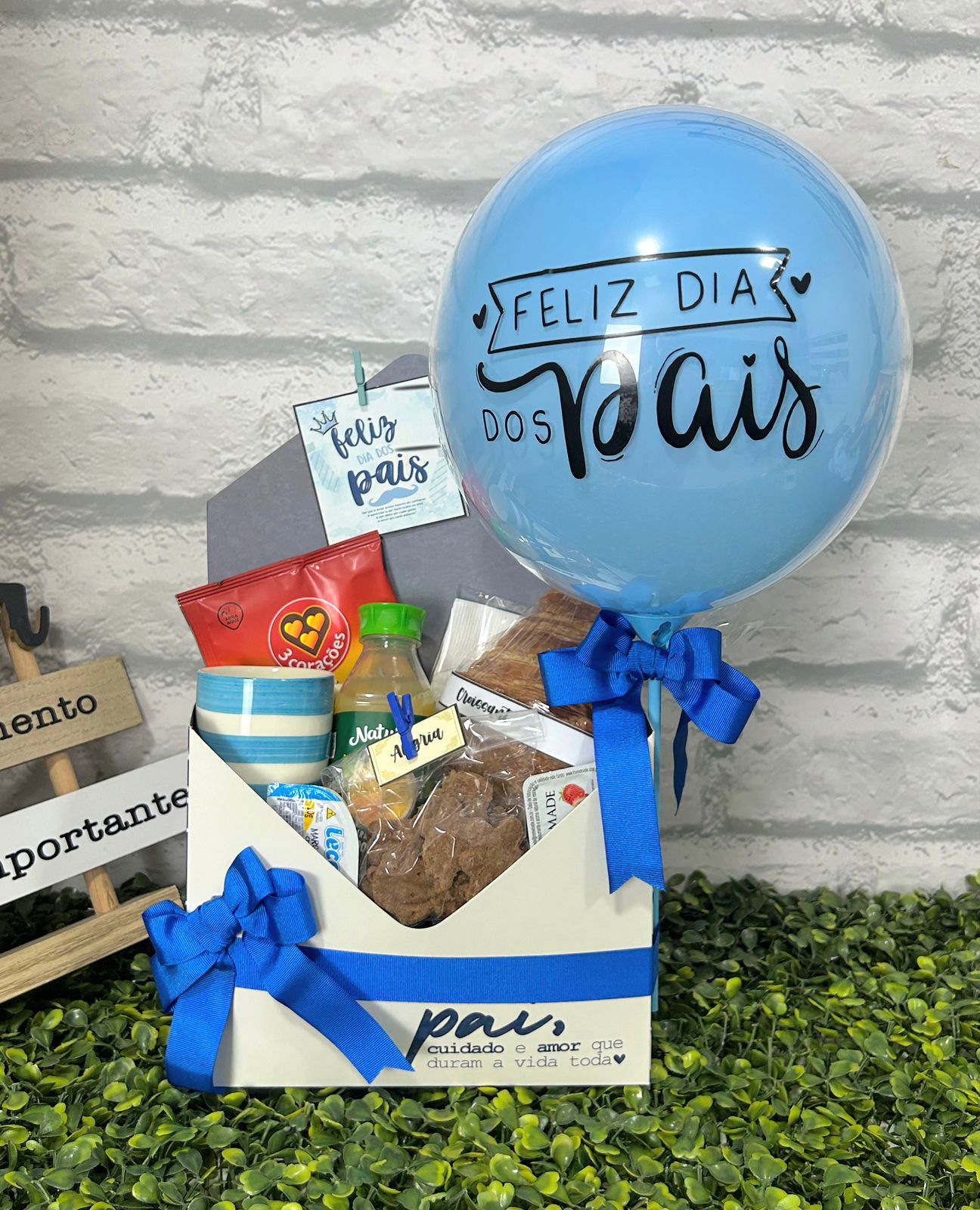 CESTA DE DIA DOS PAIS PAI MARAVILHA