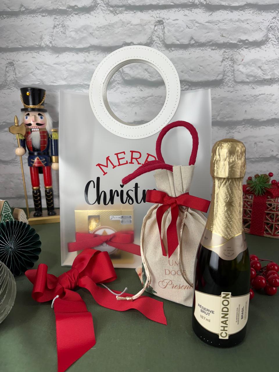 CESTA SACOLA MAGIA DO NATAL