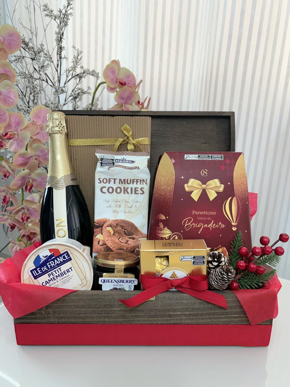 CESTA DE NATAL CHRISTMAS ELEGANCE